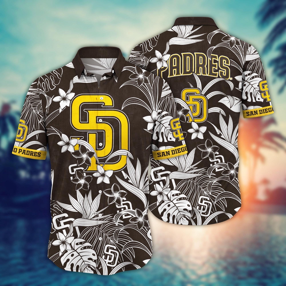 MLB San Diego Padres Hawaiian Shirt Breeze Through Summer Gift For Fans