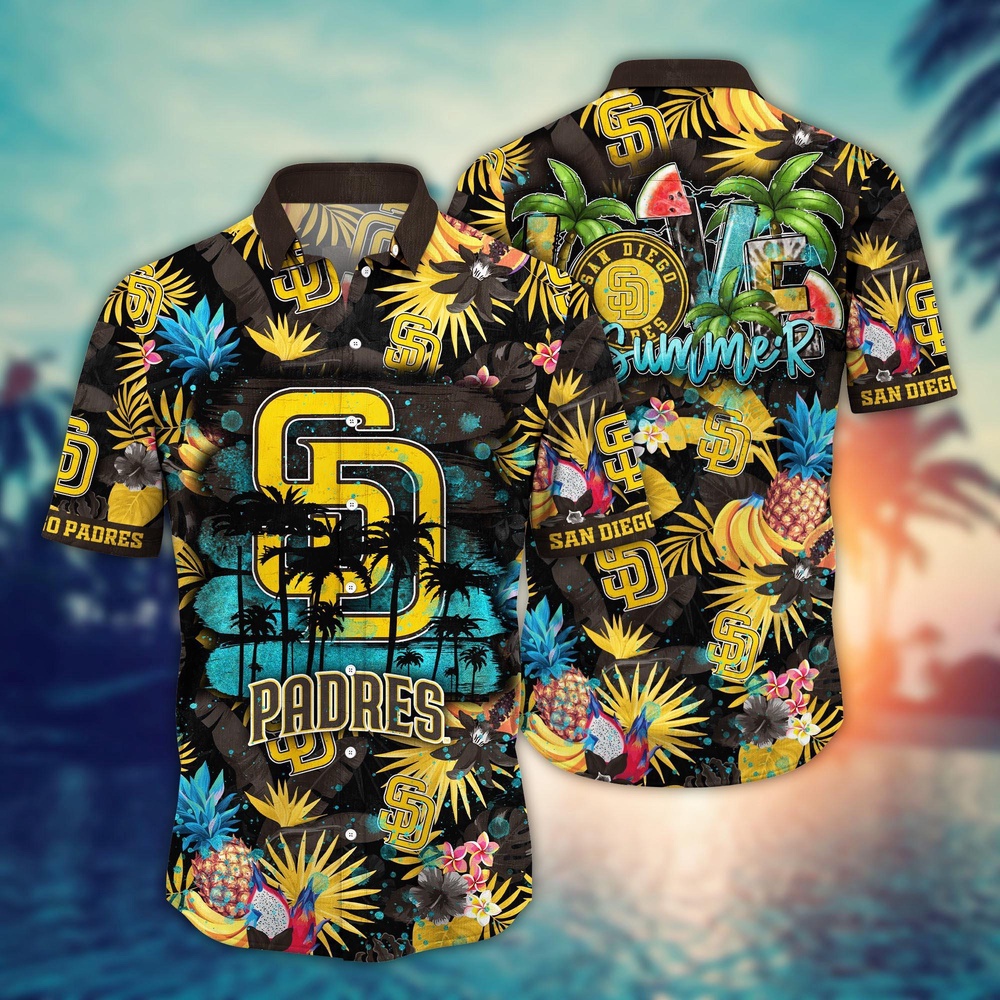 MLB San Diego Padres Hawaiian Shirt Pitch Perfect Style For Sports Fans