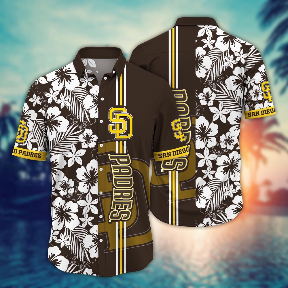 MLB San Diego Padres Hawaiian Shirt Swing Into Summer For Sports Fans