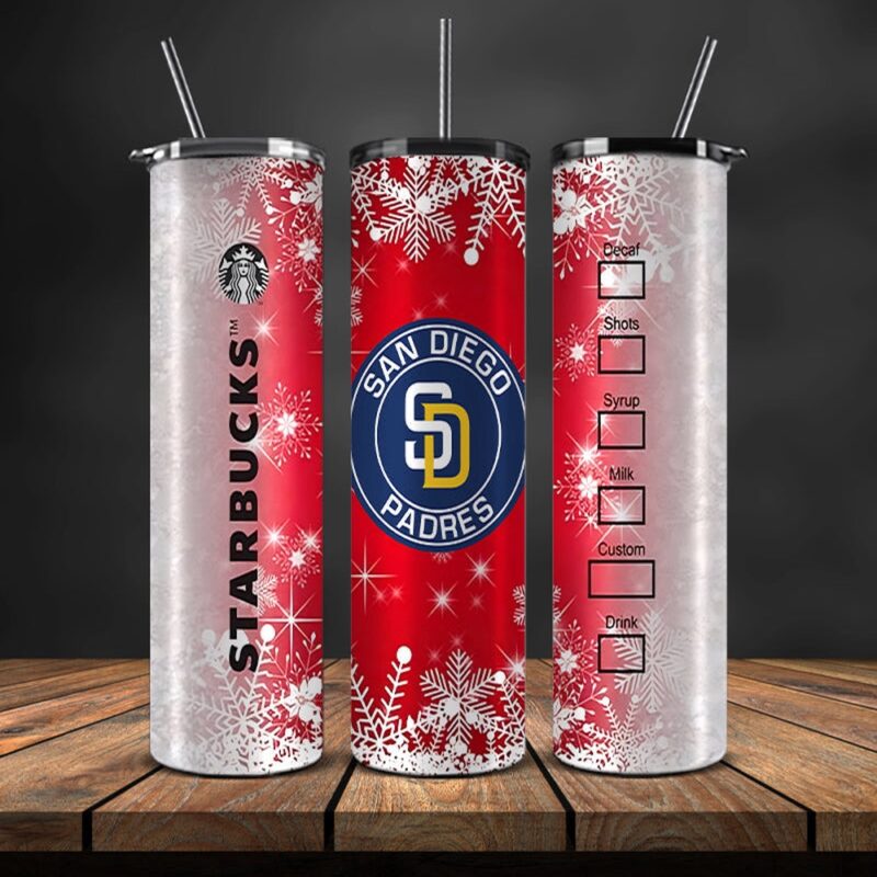 MLB San Diego Padres Skinny Tumbler Campus Essence Refreshment