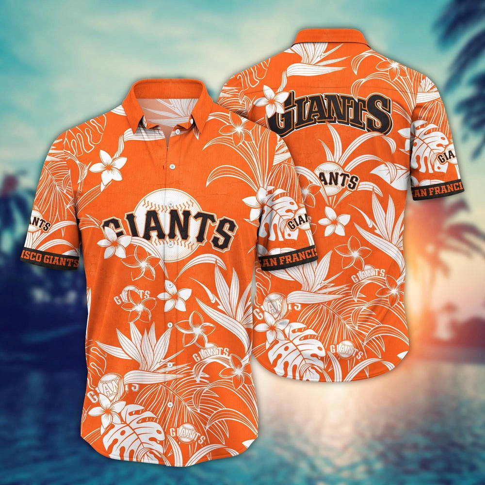 MLB San Francisco Giants Hawaiian Shirt Breeze Through Summer Gift For Fans