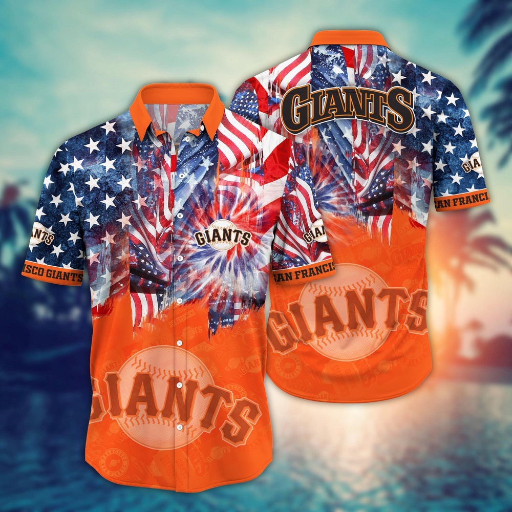 MLB San Francisco Giants Hawaiian Shirt Flower Game Day Aloha MLB Style For Fans