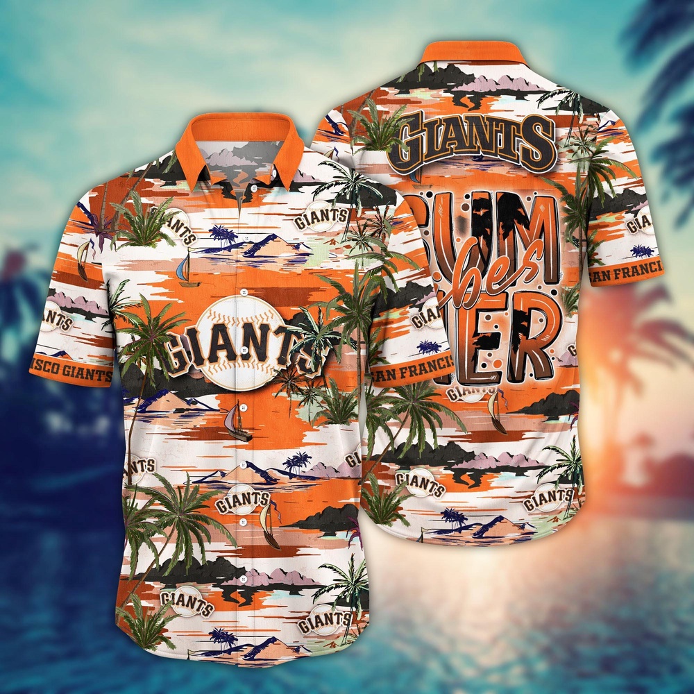 MLB San Francisco Giants Hawaiian Shirt Flower Grand Slam in Hawaiianan Flair For Fans