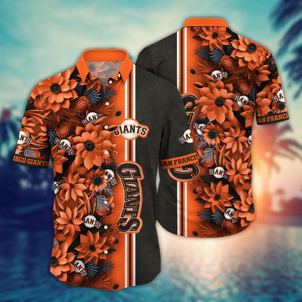 MLB San Francisco Giants Hawaiian Shirt Steal The Bases Steal The Show For Fans