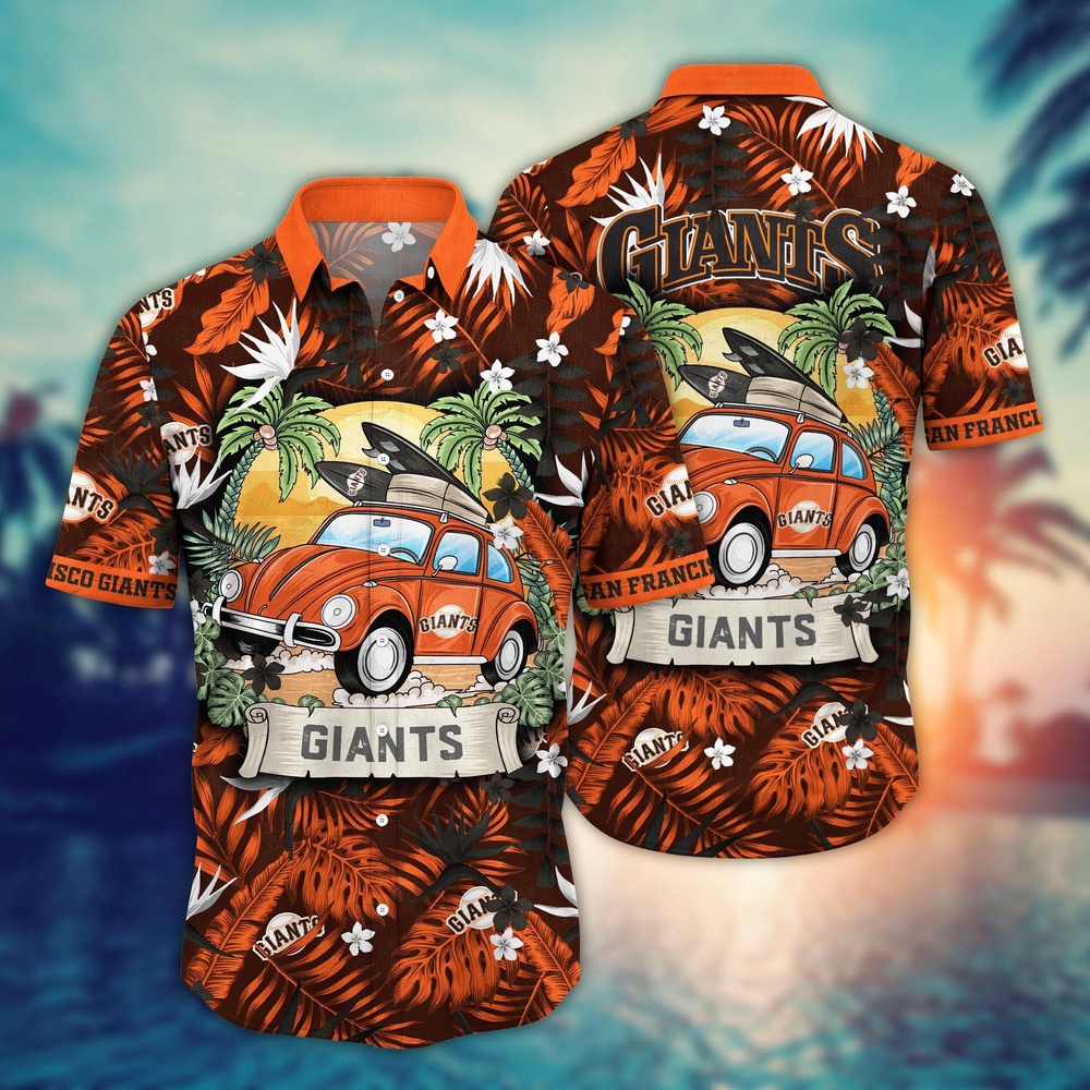 MLB San Francisco Giants Hawaiian Shirt Summer Heatwave For Sports Fans