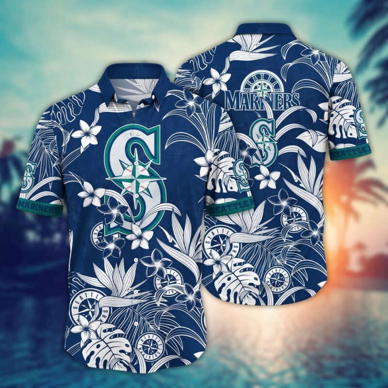MLB Seattle MarIners Hawaiian Shirt Breeze Through Summer Gift For Fans