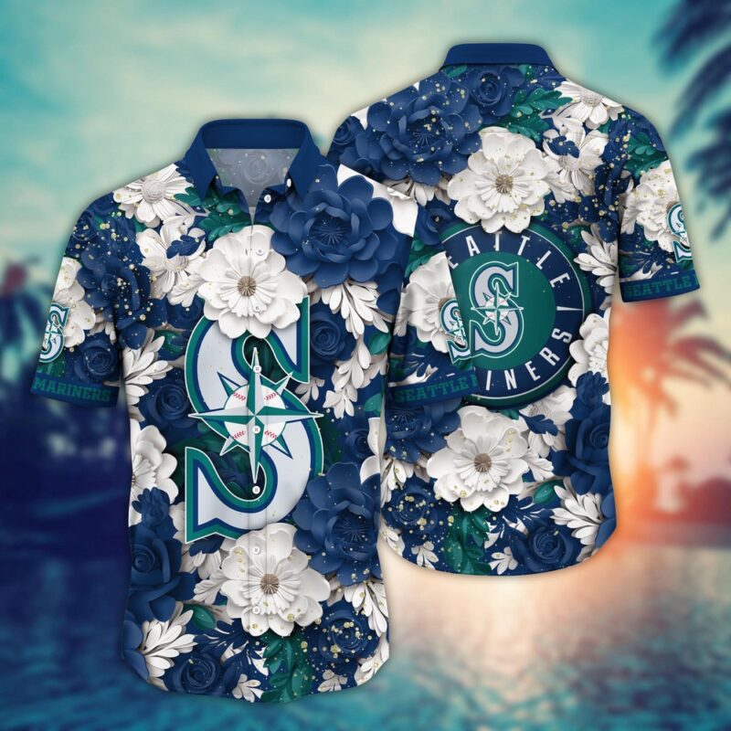 MLB Seattle Mariners Hawaiian Shirt Aloha Spirit At Every Base For Sport Fan