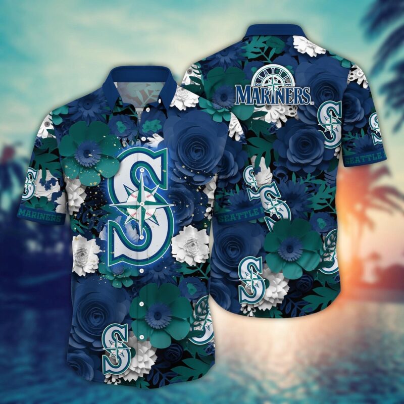 MLB Seattle Mariners Hawaiian Shirt Diamond Dreams For Sport Fan
