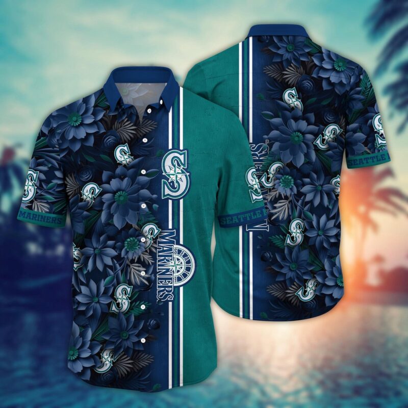 MLB Seattle Mariners Hawaiian Shirt Steal The Bases Steal The Show For Fans