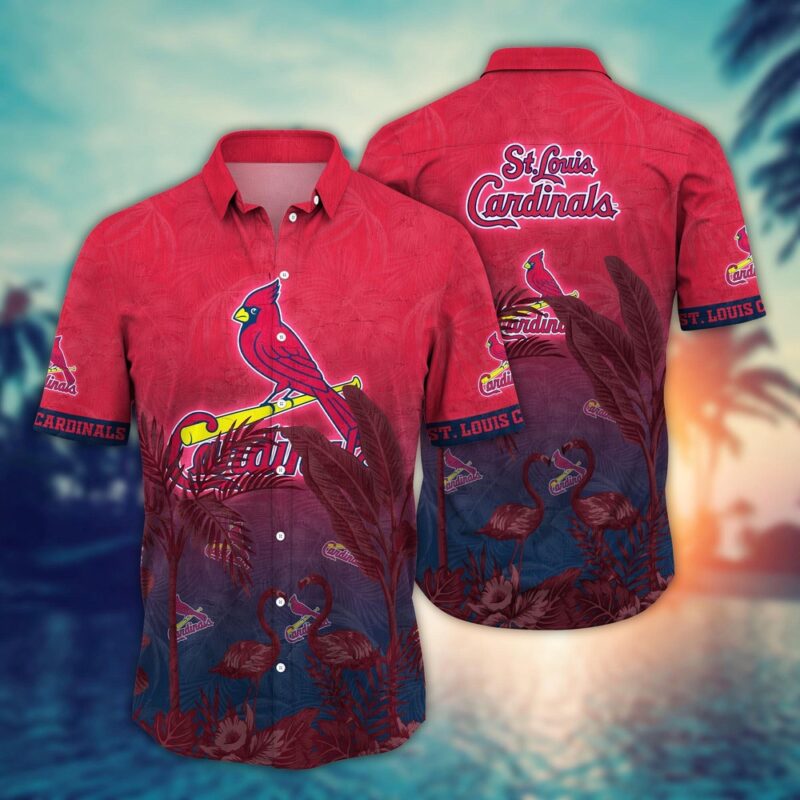MLB St. Louis CardInals Hawaiian Shirt Chase the Sunset Gift For Fans
