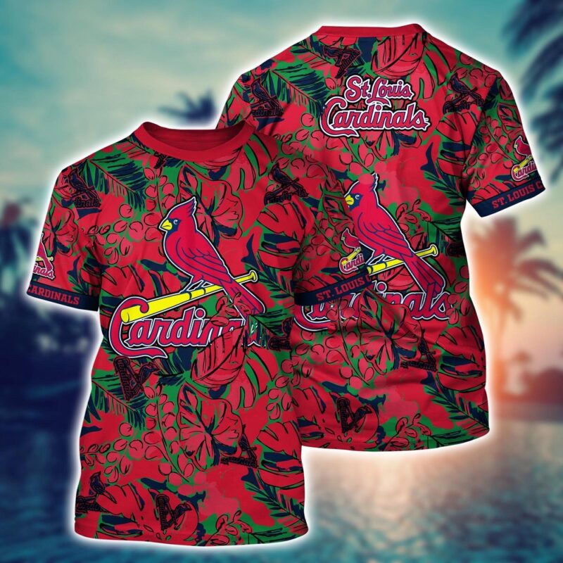 MLB St. Louis Cardinals 3D T-Shirt Sleek Baseball Vibes For Fans Baseball