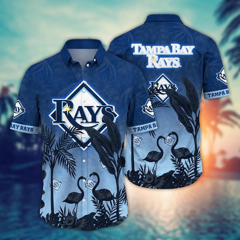 MLB Tampa Bay Rays Hawaiian Shirt Chase the Sunset Gift For Fans