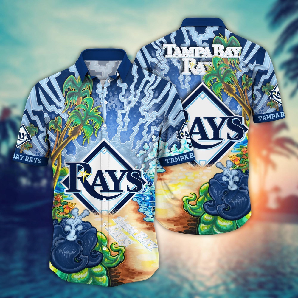 MLB Tampa Bay Rays Hawaiian Shirt Diamond Dreamscape For Sports Fans