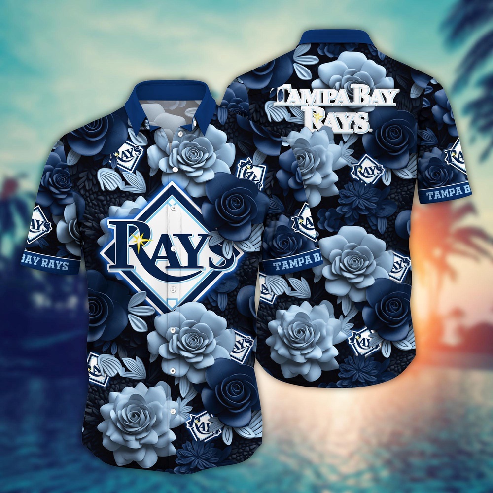 MLB Tampa Bay Rays Hawaiian Shirt Flower Aloha Style Unleashed For Fans