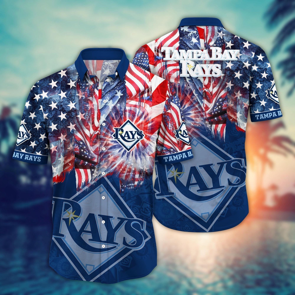 MLB Tampa Bay Rays Hawaiian Shirt Flower Game Day Aloha MLB Style For Fans