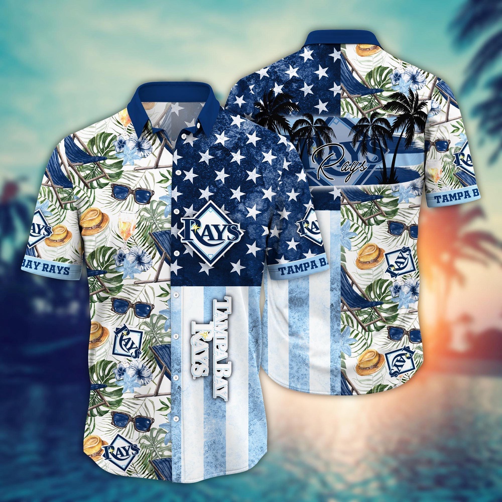 MLB Tampa Bay Rays Hawaiian Shirt Flower Home Run Threads For Fans