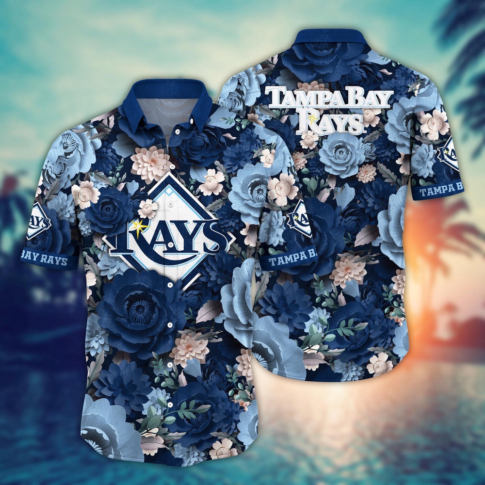 MLB Tampa Bay Rays Hawaiian Shirt Home Run Style For Sport Fan