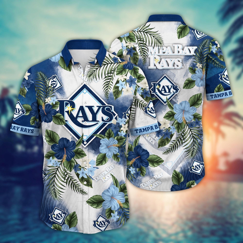 MLB Tampa Bay Rays Hawaiian Shirt Pitch Perfect Bloom Gift For Fans