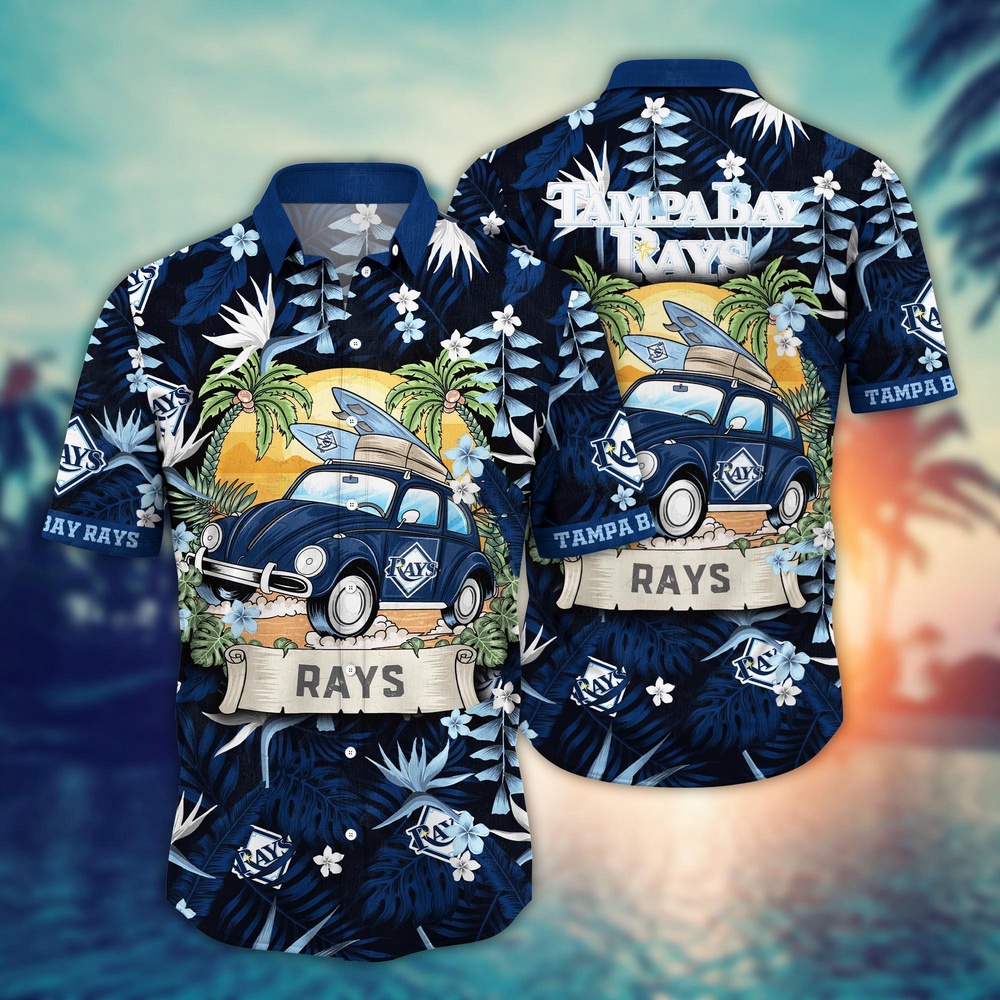 MLB Tampa Bay Rays Hawaiian Shirt Summer Heatwave For Sports Fans