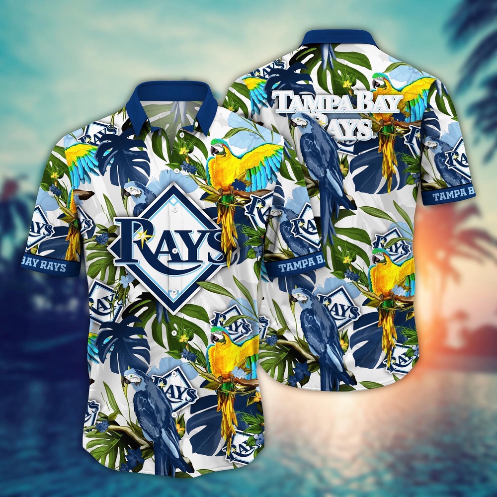 MLB Tampa Bay Rays Hawaiian Shirt Victory In Bloom Gift For Fans