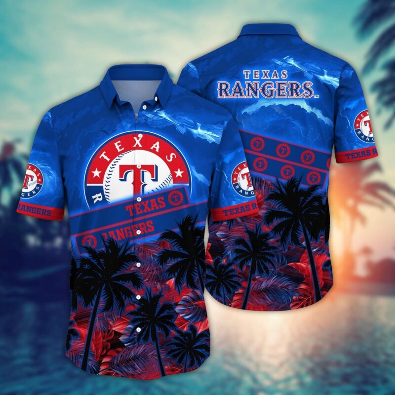 MLB Texas Rangers Hawaiian Shirt Aloha Spirit Soars Gift For Fans