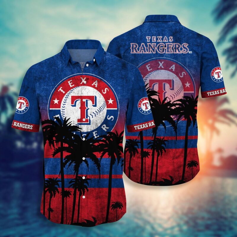 MLB Texas Rangers Hawaiian Shirt Swing Stylishly For Fans
