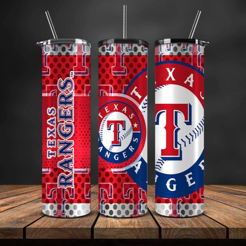 MLB Texas Rangers Skinny Tumbler Team Spirit Refreshment