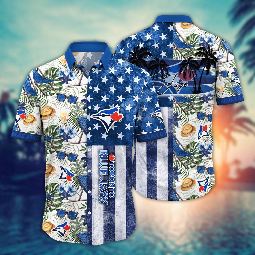 MLB Toronto Blue Jays Hawaiian Shirt Flower Home Run Threads For Fans