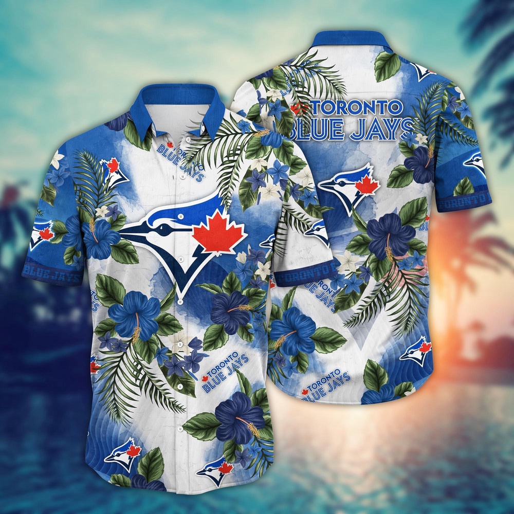 MLB Toronto Blue Jays Hawaiian Shirt Pitch Perfect Bloom Gift For Fans