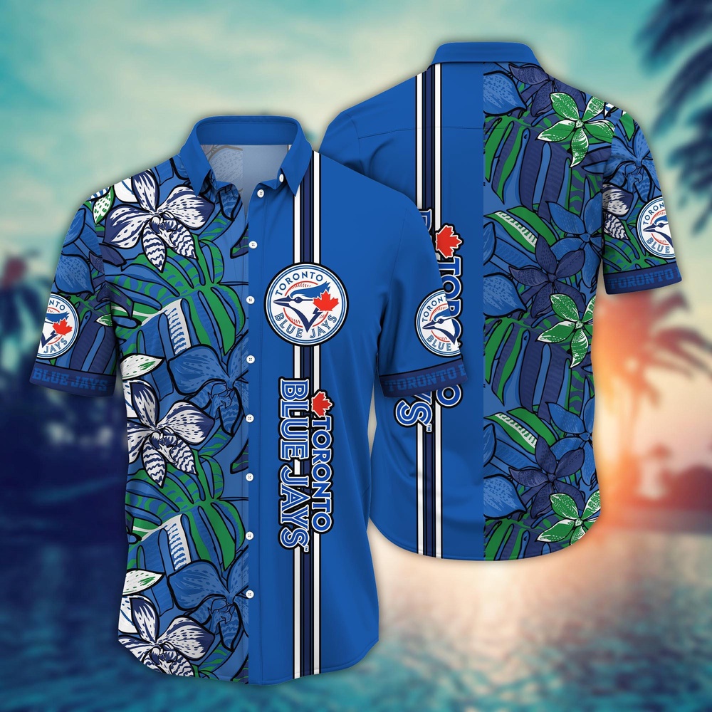 MLB Toronto Blue Jays Hawaiian Shirt Summer Swirl Gift For Fans