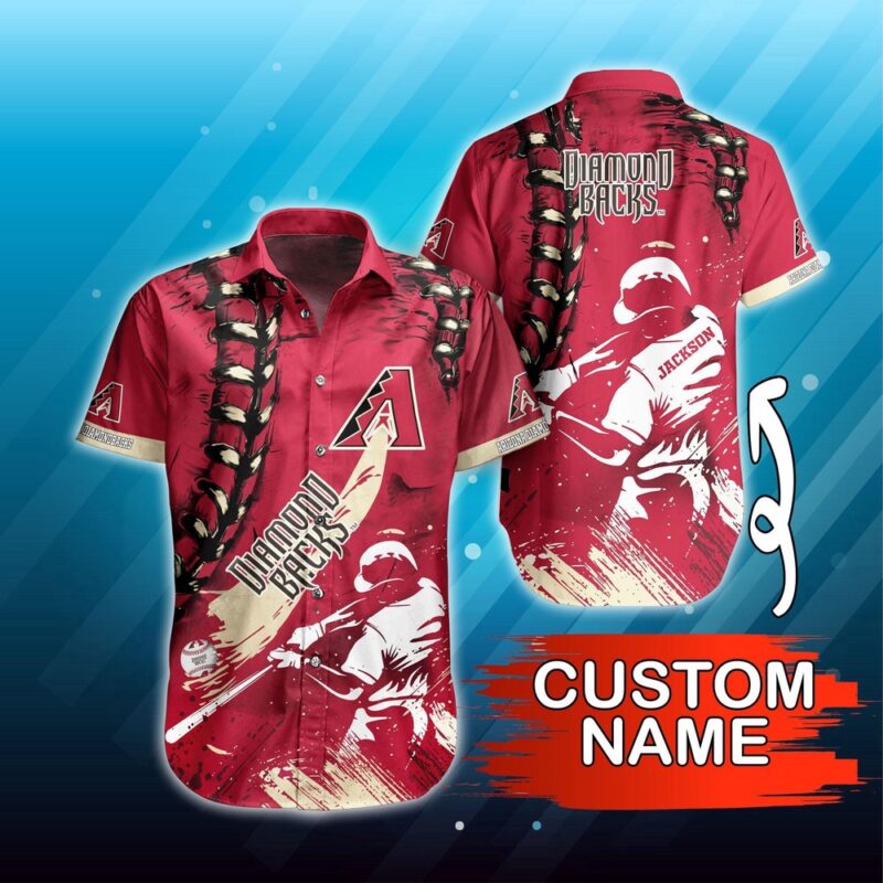 Personalized MLB Arizona Diamondbacks Hawaiian Shirt Summer Symphony For Fans