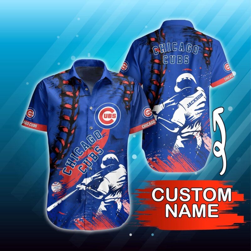 Personalized MLB Chicago Cubs Hawaiian Shirt Summer Symphony For Fans