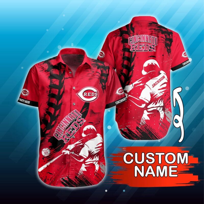 Personalized MLB Cincinnati Reds Hawaiian Shirt Summer Symphony For Fans