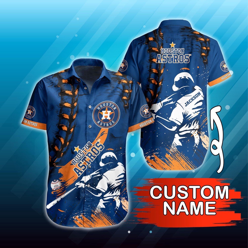 Personalized MLB Houston Astros Hawaiian Shirt Summer Symphony For Fans