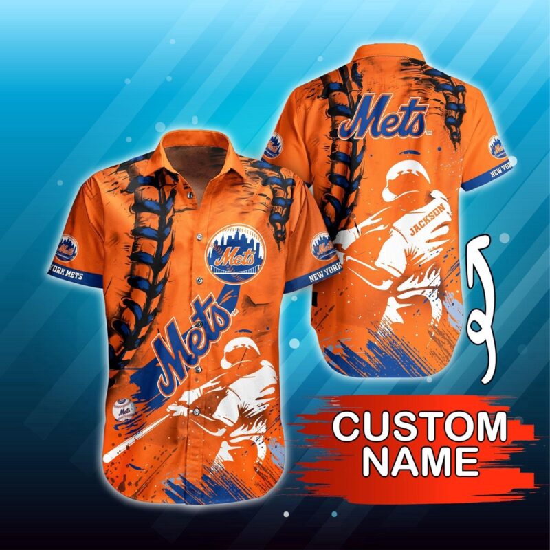 Personalized MLB New York Mets Hawaiian Shirt Summer Symphony For Fans