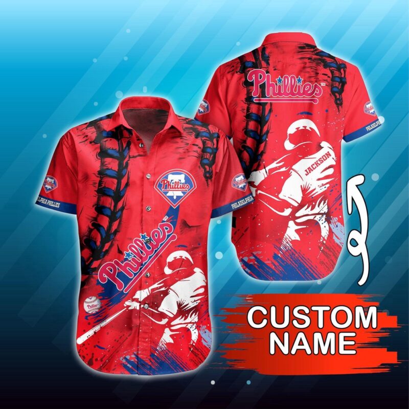 Personalized MLB Philadelphia Phillies Hawaiian Shirt Summer Symphony For Fans