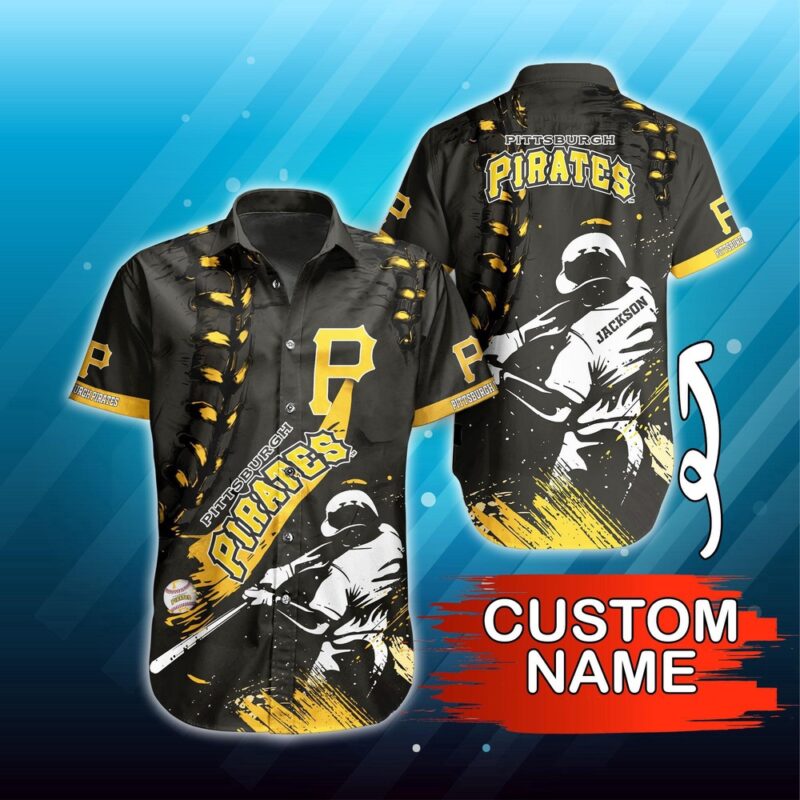 Personalized MLB Pittsburgh Pirates Hawaiian Shirt Summer Symphony For Fans