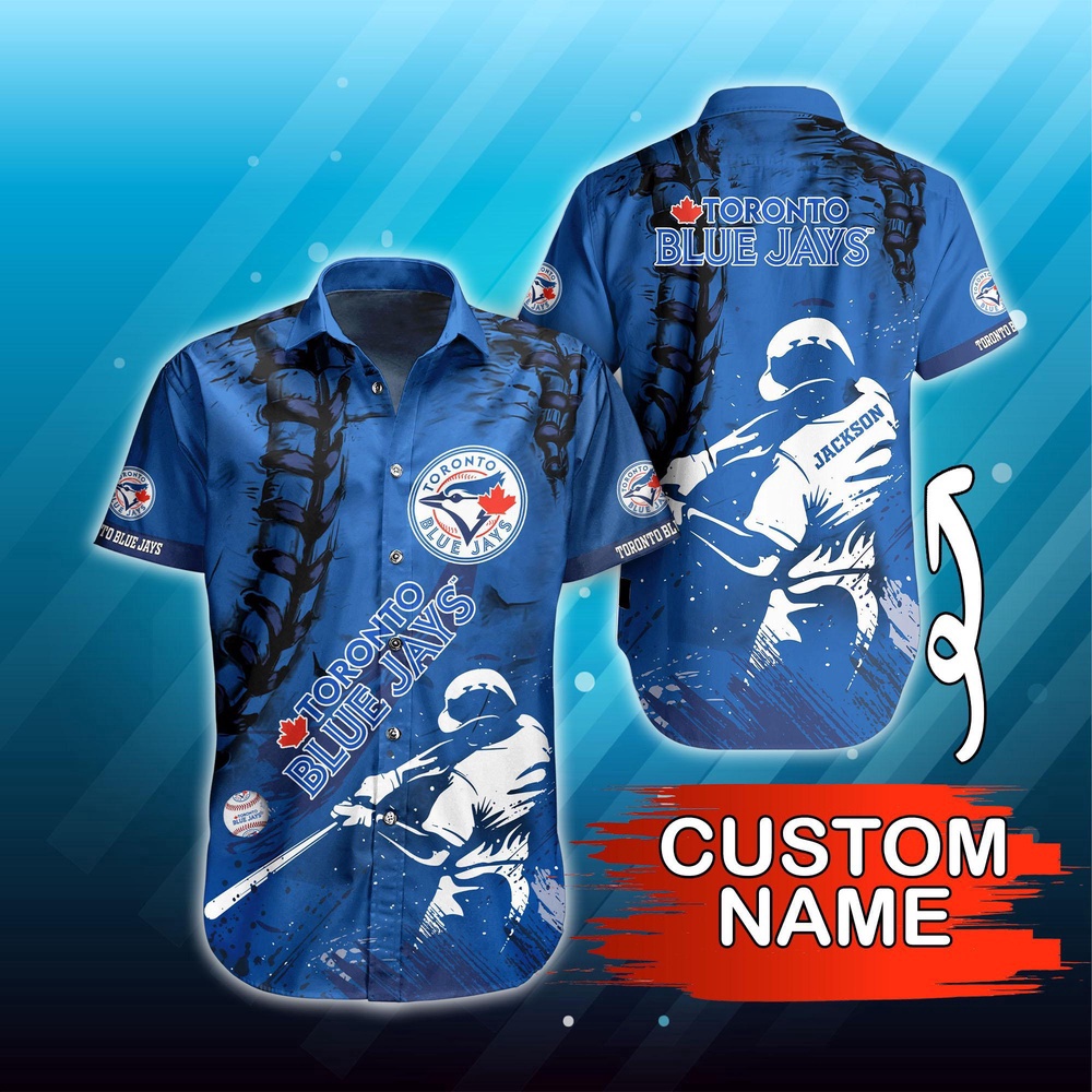 Personalized MLB Toronto Blue Jays Hawaiian Shirt Summer Symphony For Fans