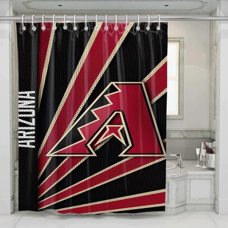 MLB Arizona Diamondbacks Shower Curtain Logo