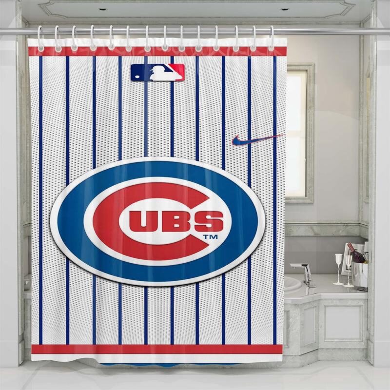 MLB Chicago Cubs Shower Curtain Victory Refresh Zone