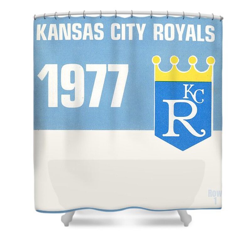 MLB Kansas City Royals Shower Curtain Since 1977