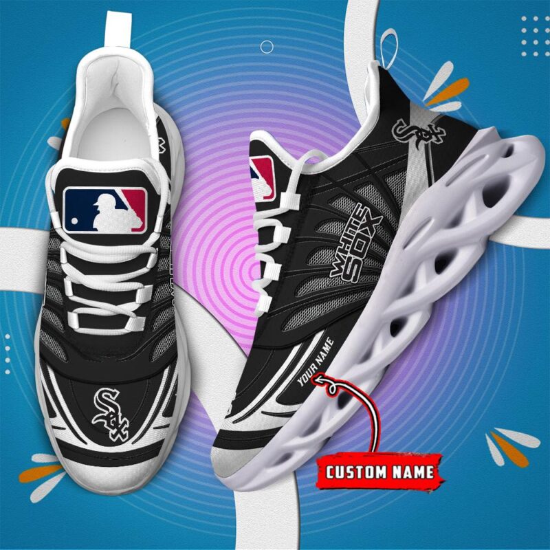 Chicago White Sox Max Soul Shoes Personalized Baseball Shoes