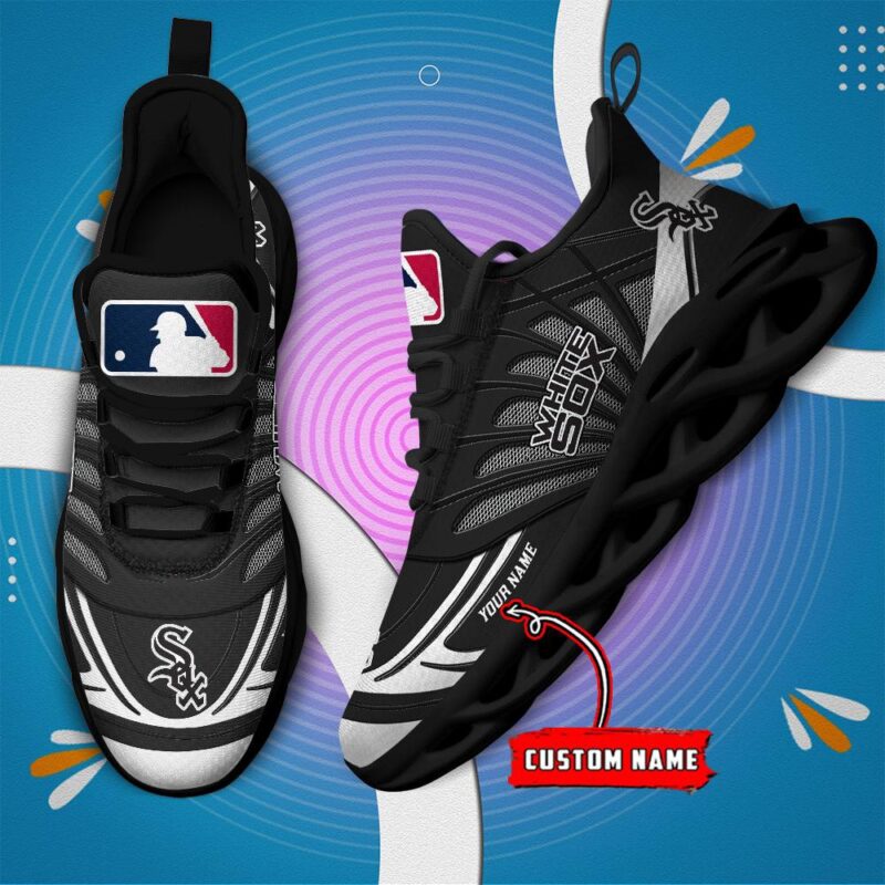Chicago White Sox Max Soul Shoes Personalized Baseball Shoes