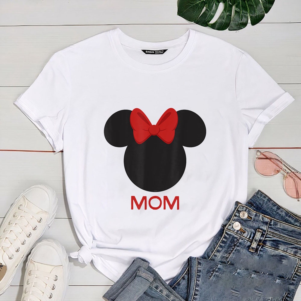 Disney Minnie Mouse Mom Family T Shirt