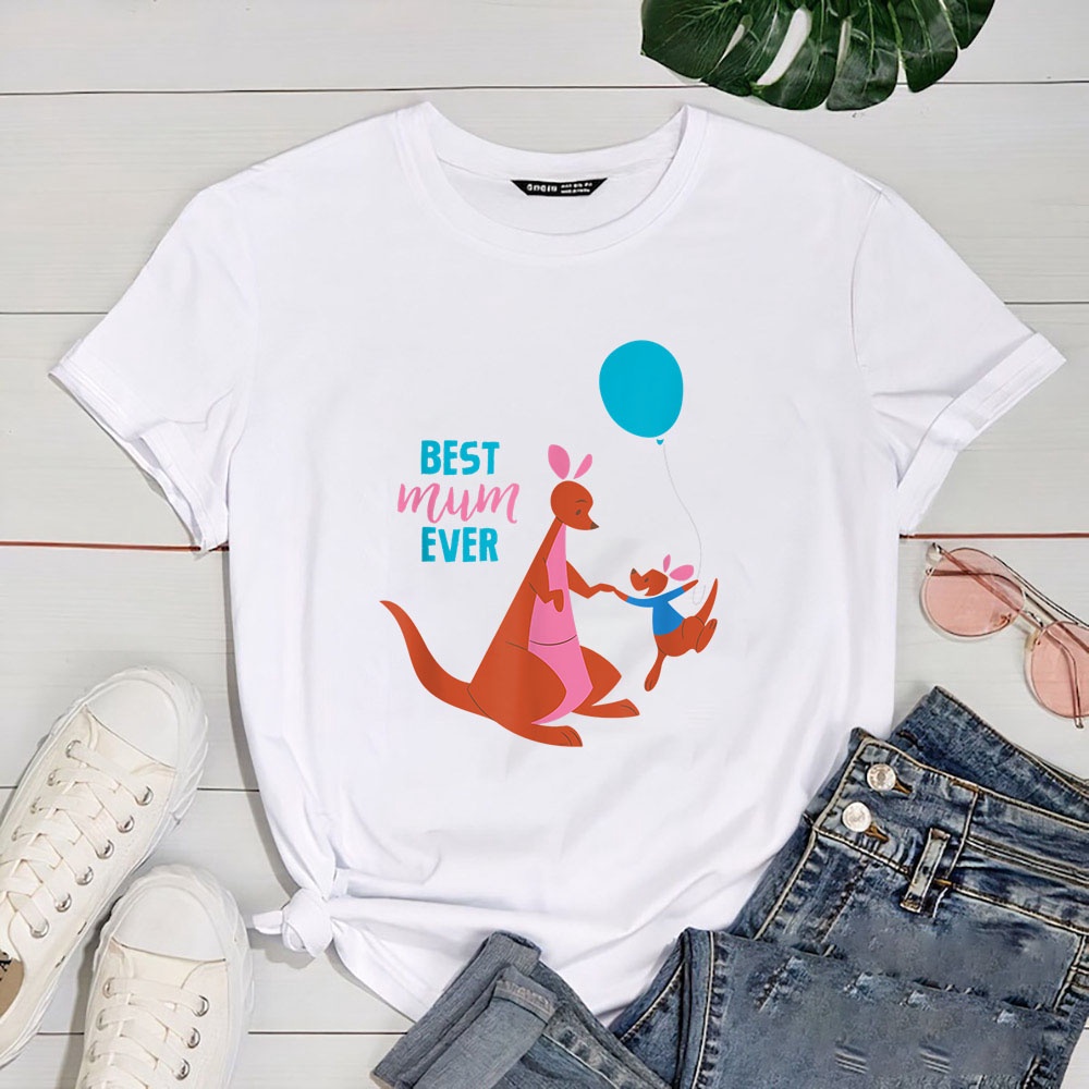 Disney Winnie the Pooh Kanga and Roo Best Mum Ever T Shirt