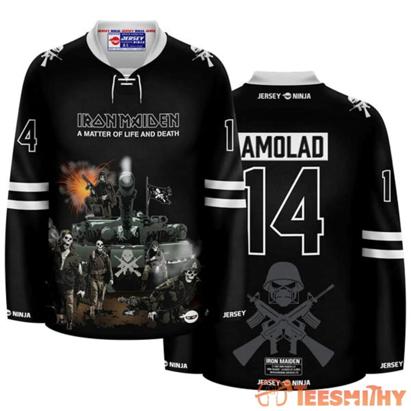 Iron Maiden A Matter of Life and Death SUB Hockey Jersey