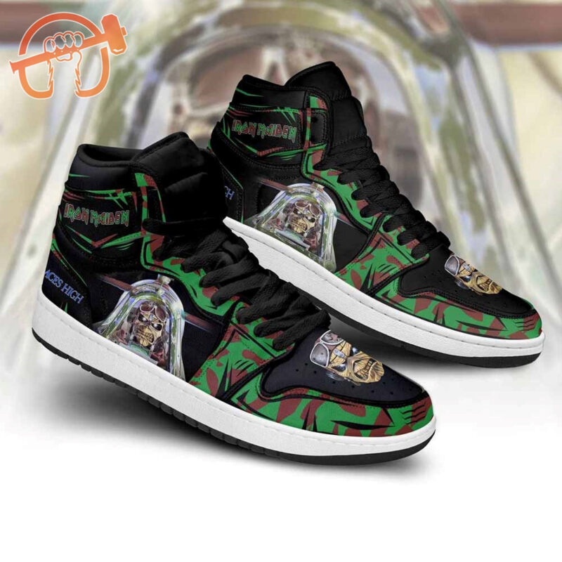 Iron Maiden Aces High Q2 Air Jordan 1 High Custom Sneaker