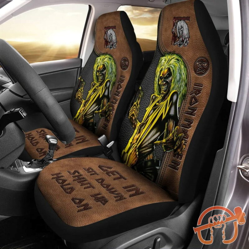 Iron Maiden Killers Hold on Car Seat Covers Universal Fit