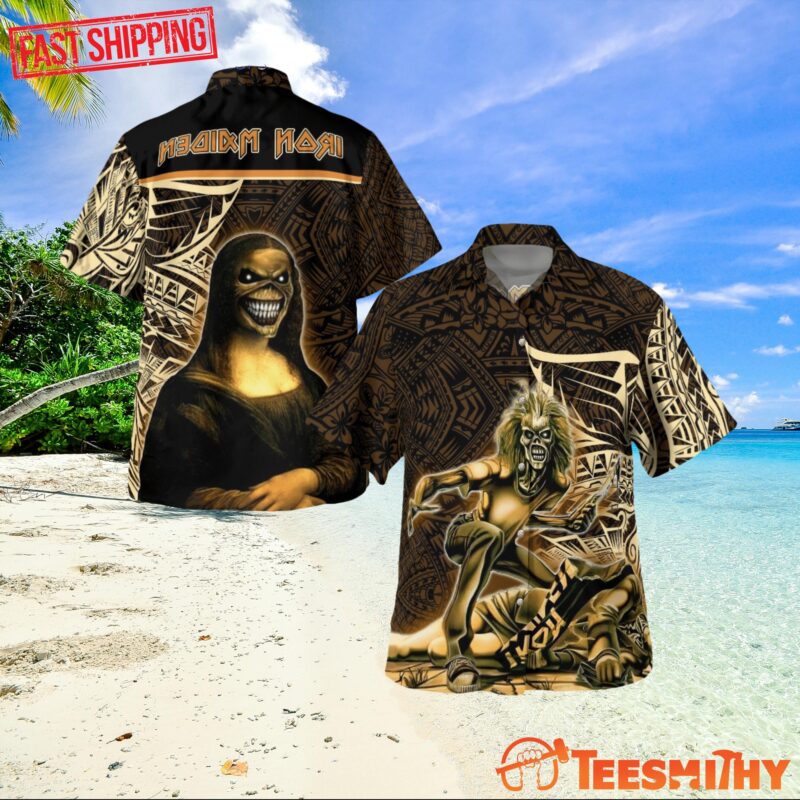 Iron Maiden Killers Tribal Hawaiian Shirt