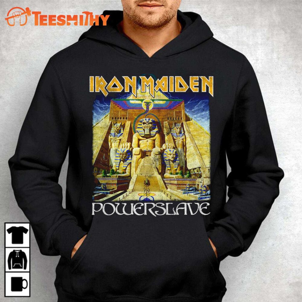 Iron Maiden Power Slave World Slavery T-shirt